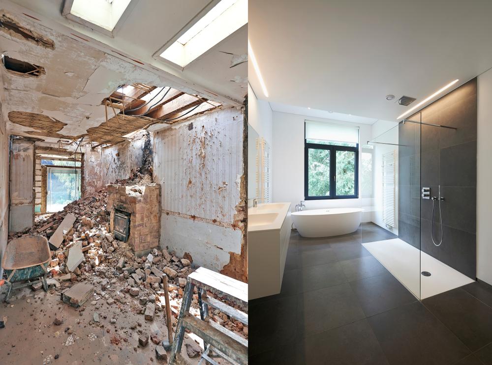 rénovation de salle de bain